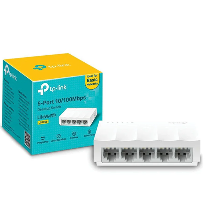 სვიჩი | TP-Link Desktop Switch LS-1005 / White