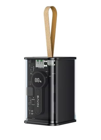 პოვერ ბანკი | Power bank charging / PC1010S/ 20000mAh / Black