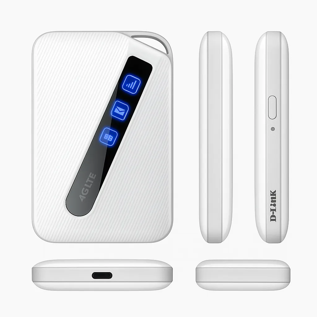 Mobile Wi-Fi როუტერი | D-Link 930M 4G LTE-Wireless Mobile Hotspot router sim card