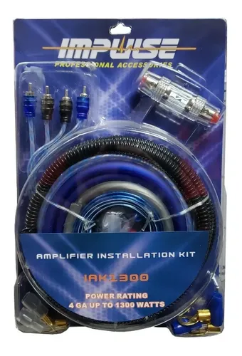 ავტომანქანის დინამიკის კაბელი | Car Speaker Cable IMPULSE  IAK1300 1300W