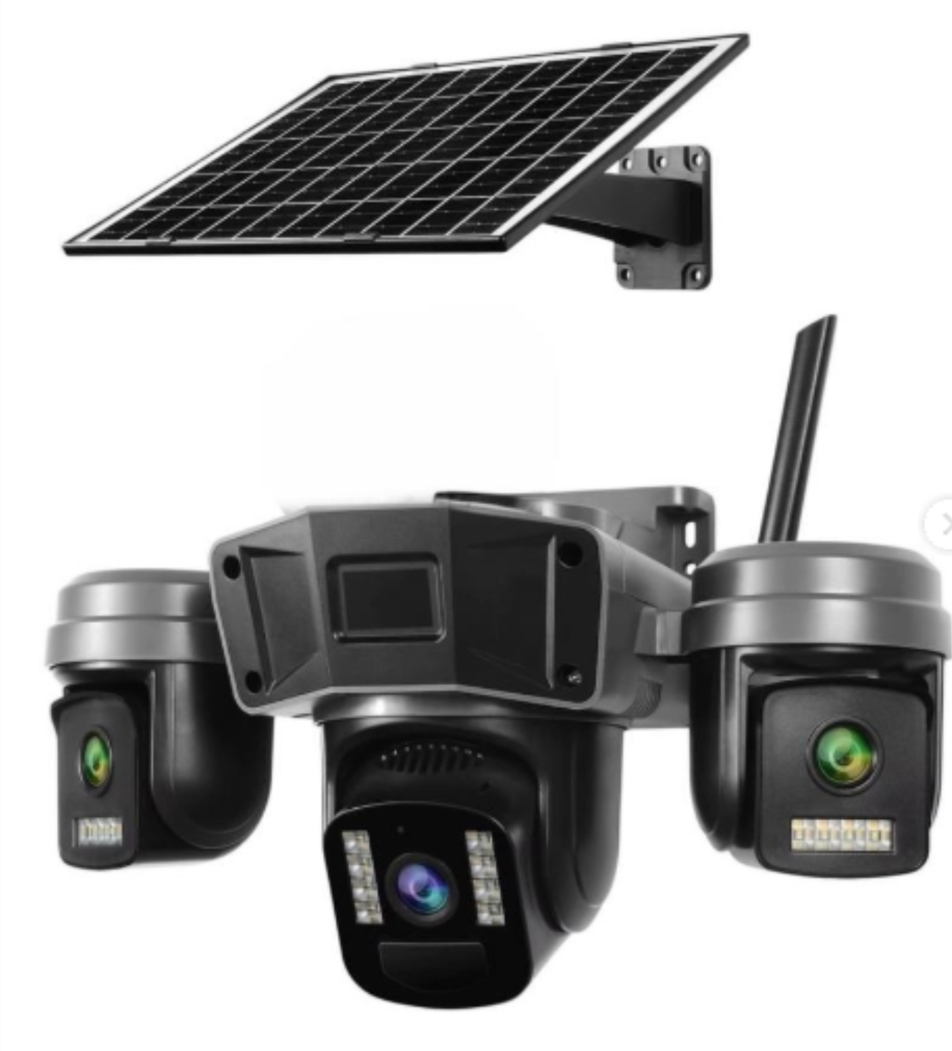 ვიდეო კამერა | VIDEO CAMERA SOLAR 4G, NAPCO TL1  G 4K/ Two-way audio / BLACK