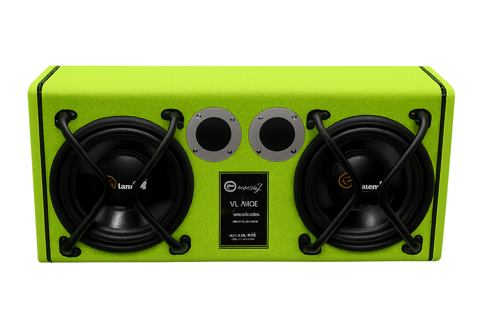 დინამიკი ავტომანქანის | Car Speaker MS Smart VL-M02/ 8800W / Black Green