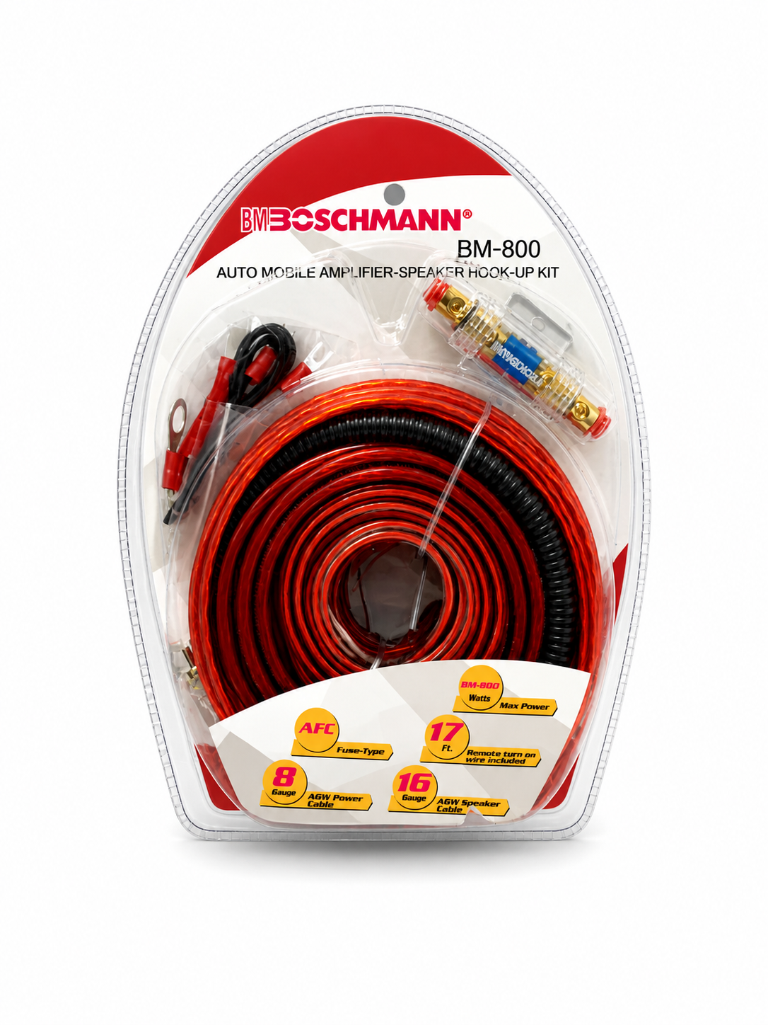 ავტომანქანის დინამიკის კაბელი | Car Speaker Cable  Boschmann BM-800 / 800W