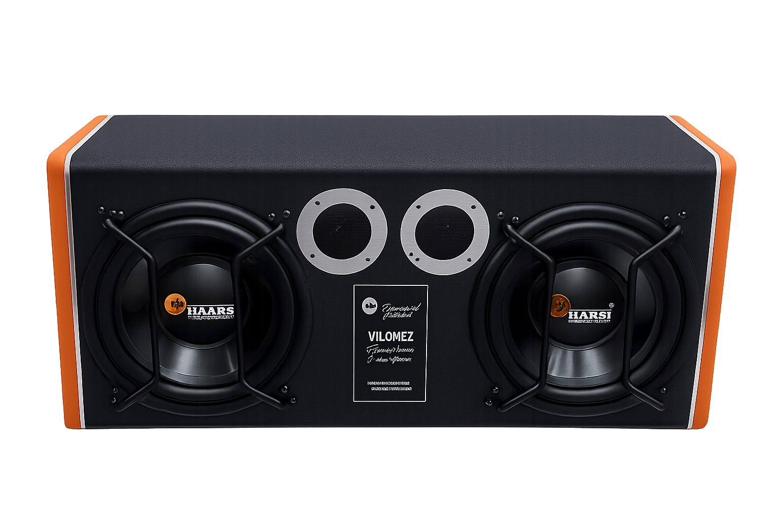 დინამიკი ავტომანქანის | Car Speaker MS Smart VL-M02/ 8800W /  Orange Black