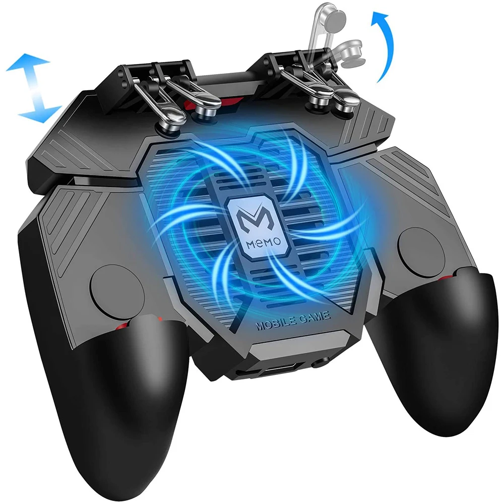 მობილური თამაშების კონტროლერი | Mobile Game Controller AK-77 /Universal/ Black