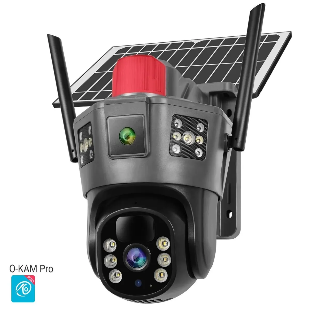 ვიდეო კამერა | VIDEO CAMERA SOLAR / WI-FI /LTE 4G/ Napco O-KAM PRO TZ35 G BLACK