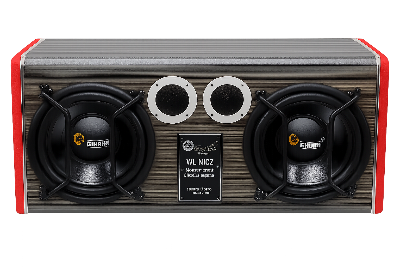 დინამიკი ავტომანქანის | Car Speaker MS Smart VL-M02/ 8800W /   Black Red