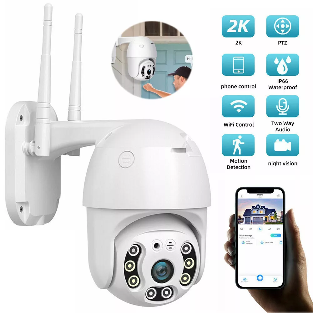 ვიდეო კამერა | Smart Camera QC-8  / WiFi / White