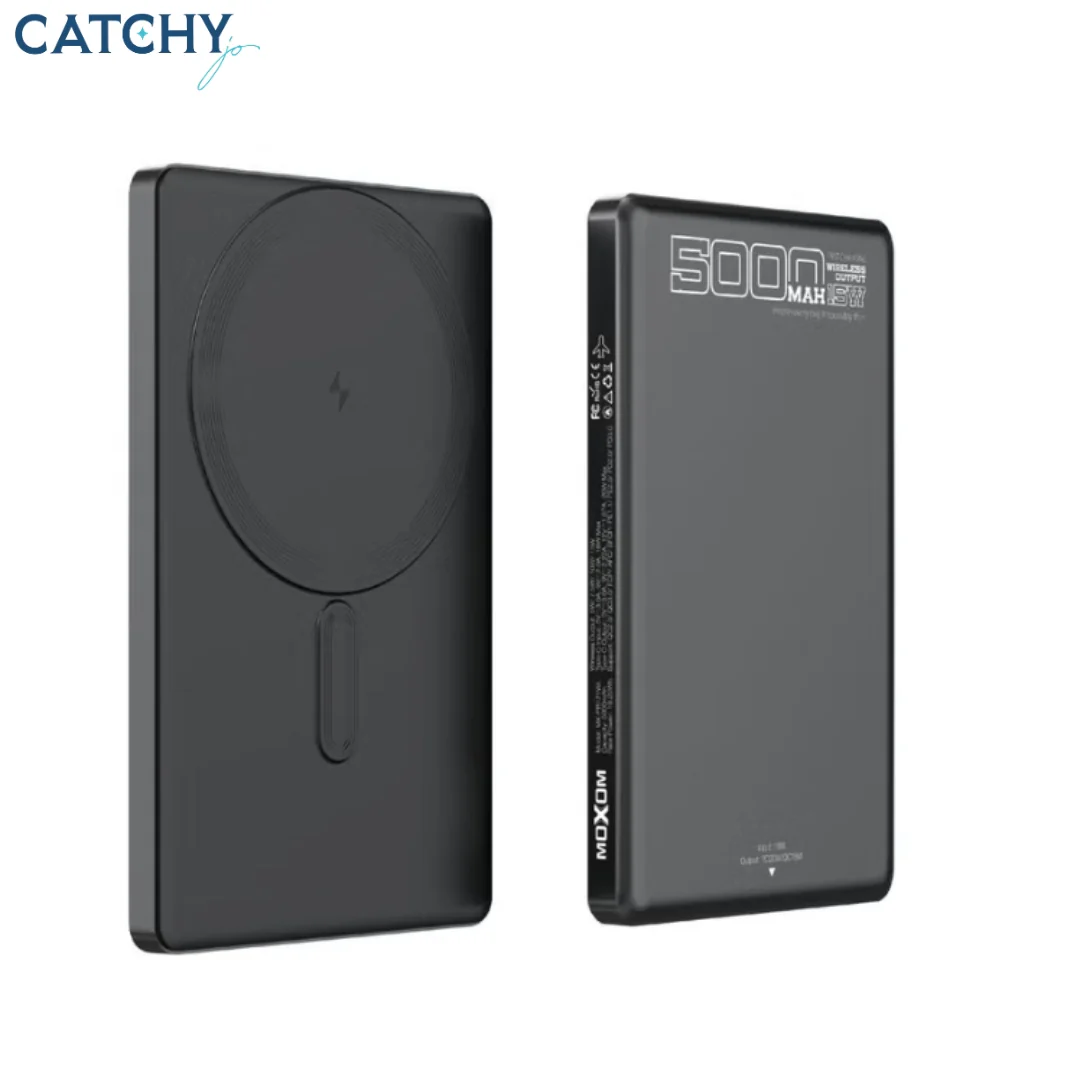 პოვერ ბანკი | Power bank with Magnetic Wireless charging / MX-PB121 WL/Black