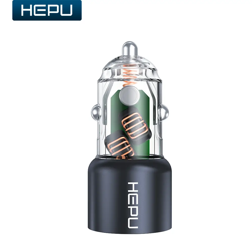 Car ადაპტერი | Car Hepu Fast Charger HP-781 55W / Black
