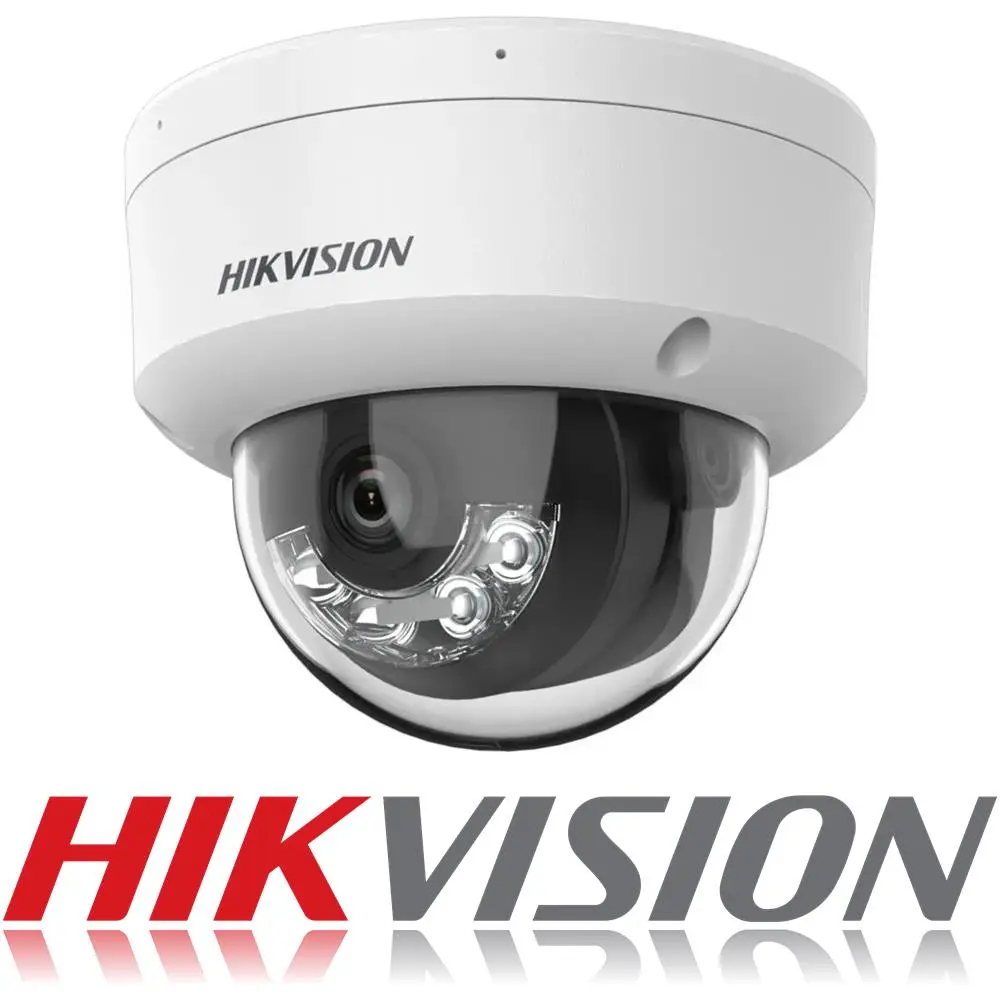 ვიდეო კამერა | HIKVISION 5MP/ IP/ DS-2CD1123G2-LIU / indoor / WITH MICROPHONE / White