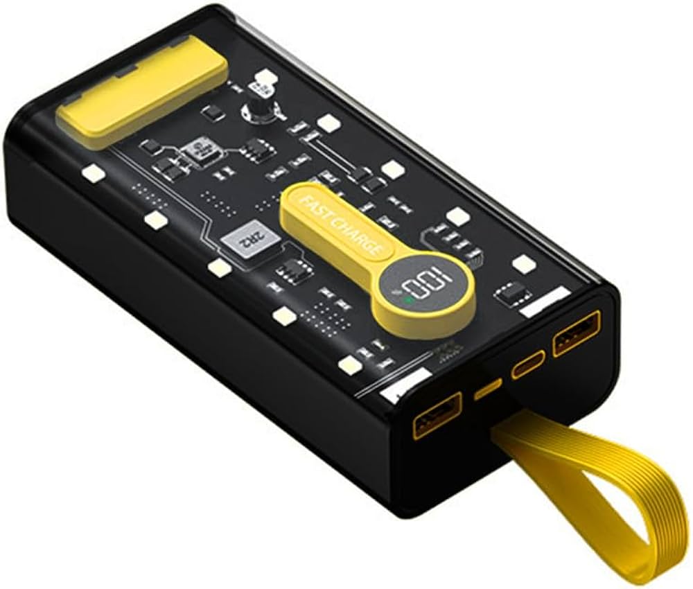 პოვერ ბანკი | Power bank charging / Y-Kryptone PD / 20000mAh / Black